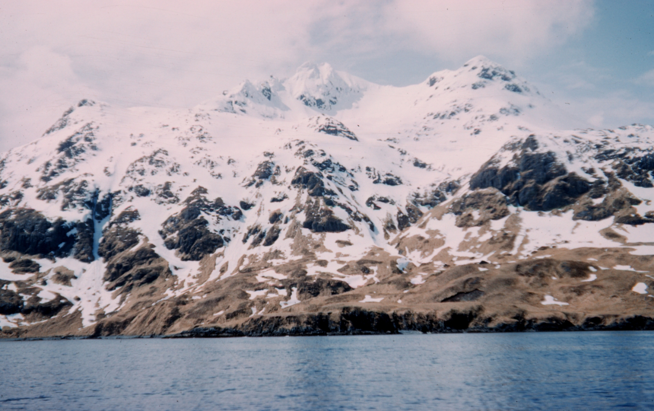 Shoreline of Adak Island (Image credit: Rear Admiral Harley D. Nygren) Shoreline of Adak Island