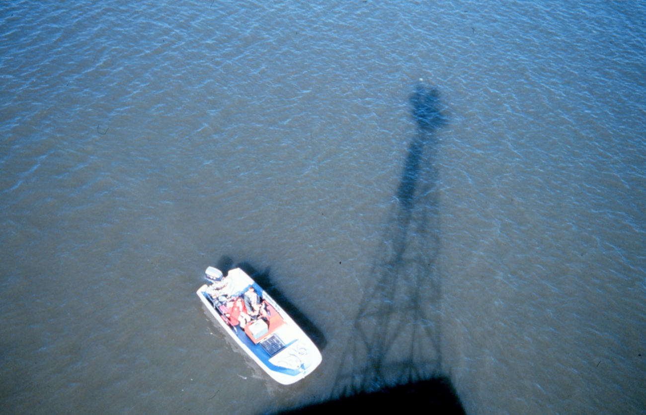 Taken from the top of a navigational aid near Sabine Pass, Texas (Image credit: Commander Grady Tuell) Taken from the top of a navigational aid near Sabine Pass, Texas