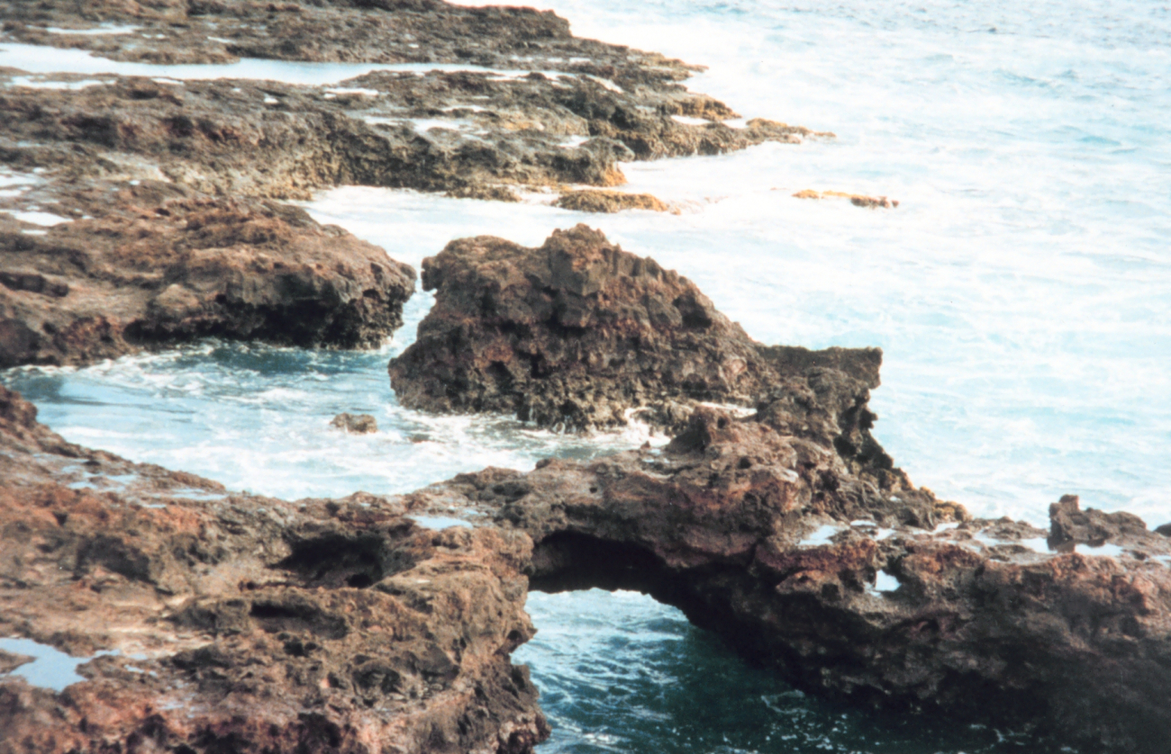 Sharp hard rocky shoreline (Image credit: Richard B. Mieremet) Sharp hard rocky shoreline