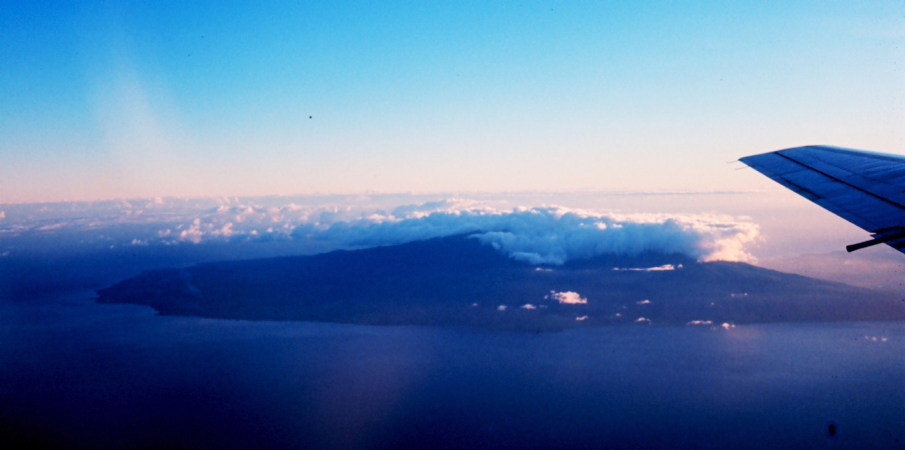 Aerial view of a Hawaiian island (Image credit: Dr. James P. McVey) Aerial view of a Hawaiian island