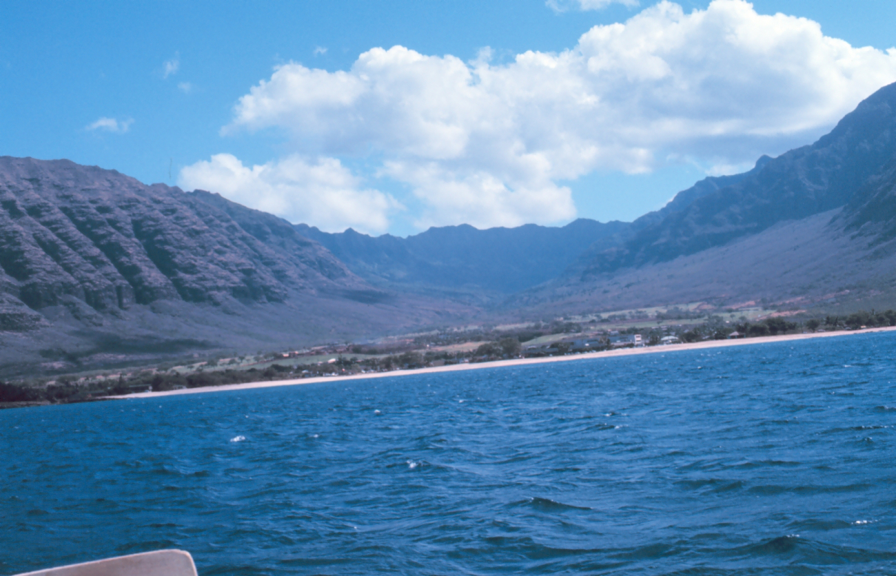 West coast south of Kaena Point (Image credit: Dr. James P. McVey) West coast south of Kaena Point