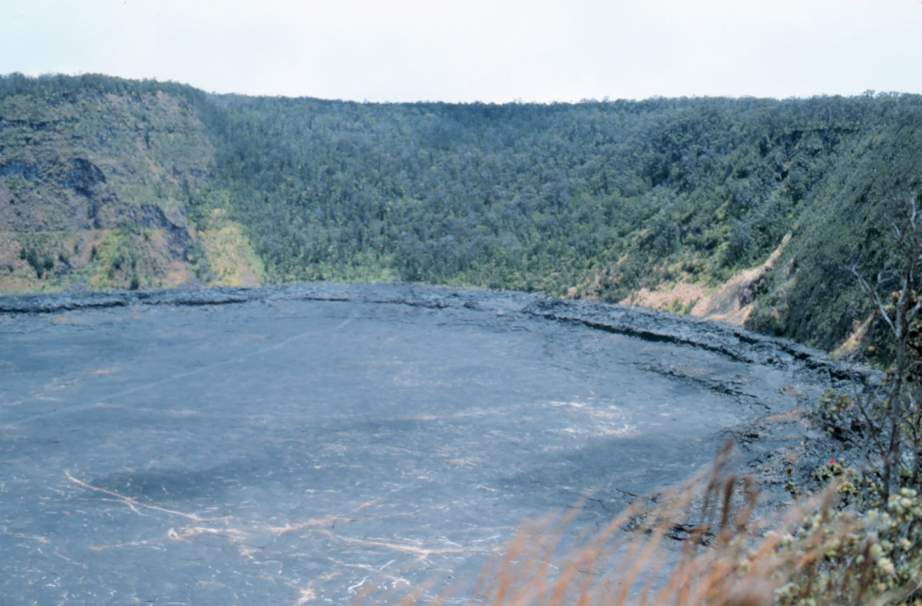 Kilauea Caldera Crater (Image credit: Commander John Bortniak) Kilauea Caldera Crater