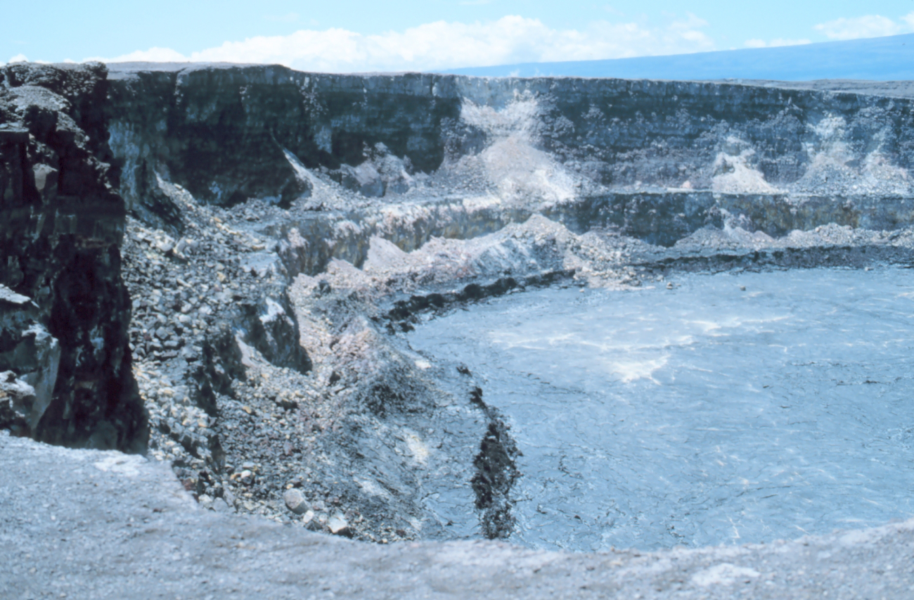 Kilauea Caldera Crater (Image credit: Commander John Bortniak) Kilauea Caldera Crater