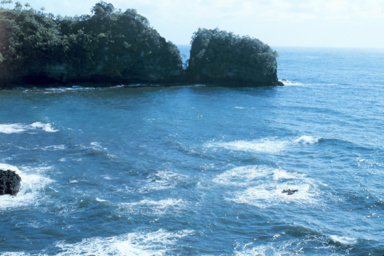 A coastal scene north of Hilo (Image credit: Commander John Bortniak) A coastal scene north of Hilo