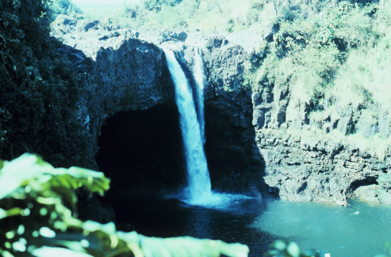 Rainbow Falls in Hilo (Image credit: Commander John Bortniak) Rainbow Falls in Hilo