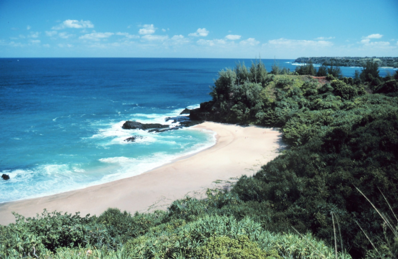 Kauai beach where From Here to Eternity was filmed (Image credit: Commander John Bortniak) Kauai beach where From Here to Eternity was filmed