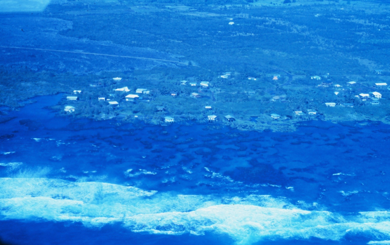 The Kona Coast from the air (Image credit: Commander John Bortniak) The Kona Coast from the air