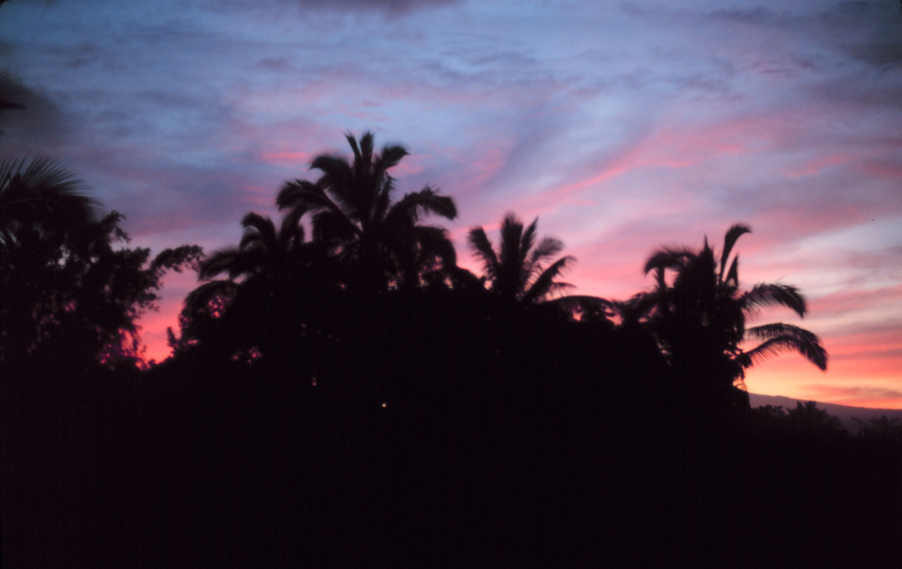A Hilo sunset (Image credit: Commander John Bortniak) A Hilo sunset