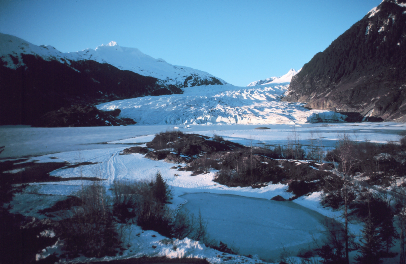 Mendenhall Glacier (Image credit: Commander John Bortniak) Mendenhall Glacier
