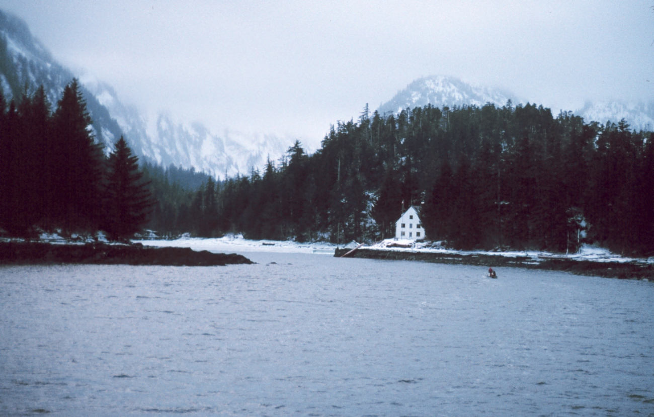 Little Port Walter in the winter (Image credit: Commander John Bortniak) Little Port Walter in the winter