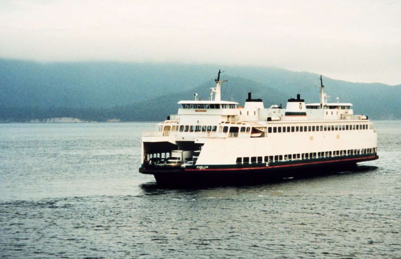 A Puget Sound ferry boat (Image credit: Richard B. Mieremet) A Puget Sound ferry boat