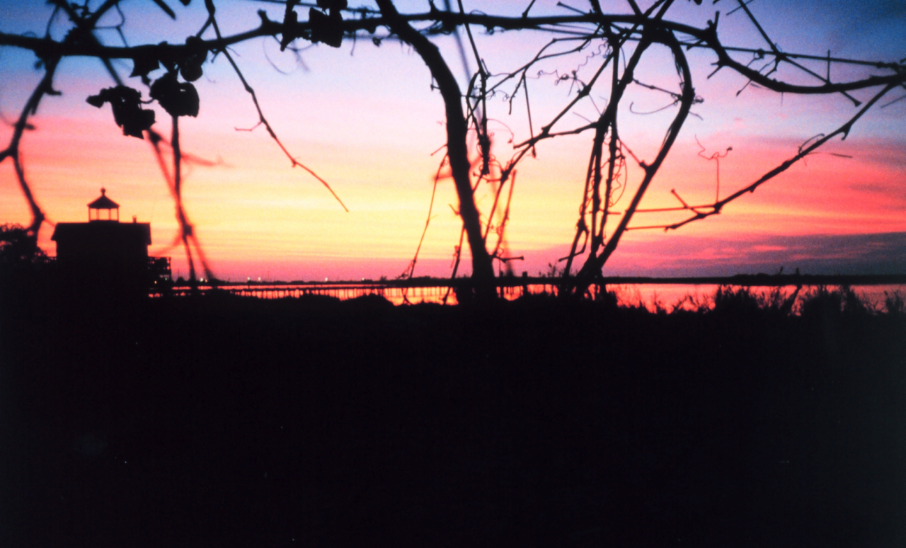 Sunset over Chesapeake Bay from Port Isobel