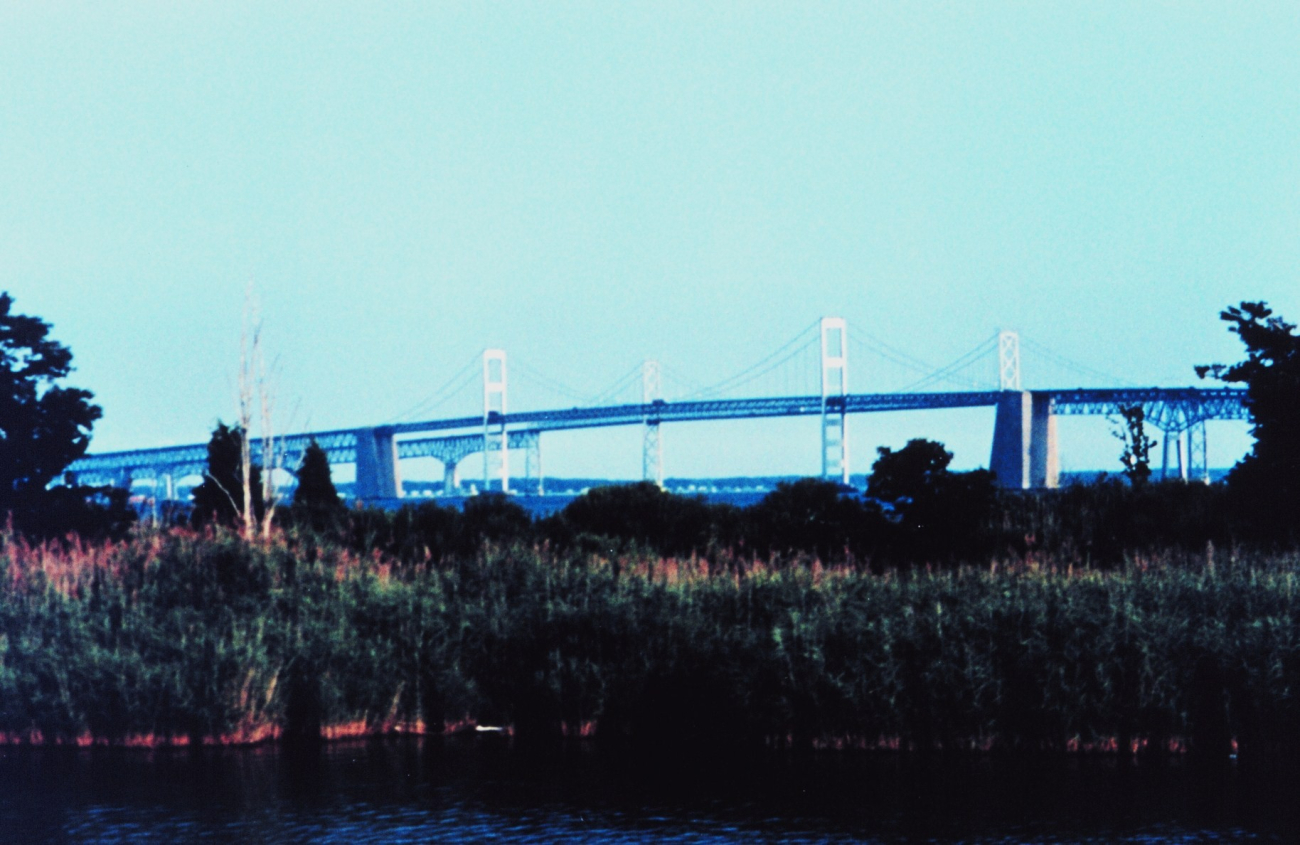 The Chesapeake Bay Bridge as seen from behind Sandy Point State Park (Image credit: Mary Hollinger) The Chesapeake Bay Bridge as seen from behind Sandy Point State Park