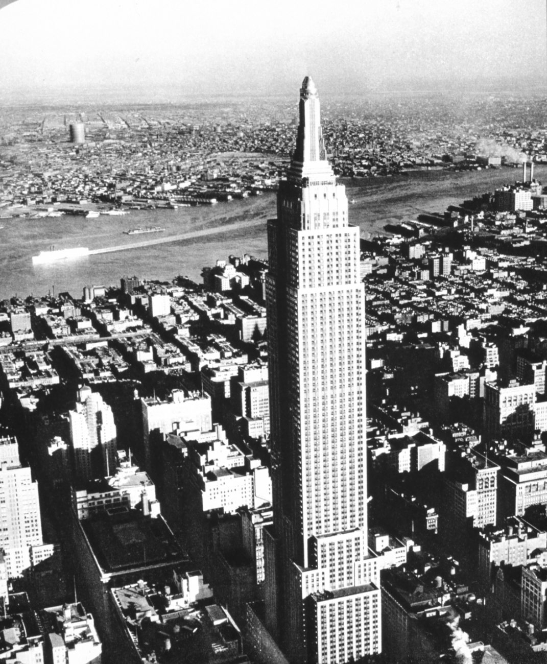 The Empire State Building in the late afternoon sun (Image credit: Fairchild Aerial Surveys Inc.) The Empire State Building in the late afternoon sun