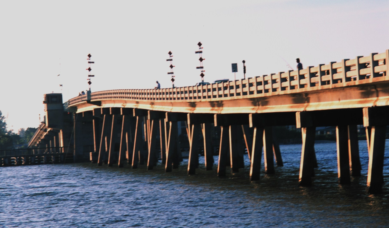 Fishing off a bridge in the waters next to Lovers Key State Recreational Area (Image credit: Mr. William Folsom) Fishing off a bridge in the waters next to Lovers Key State Recreational Area