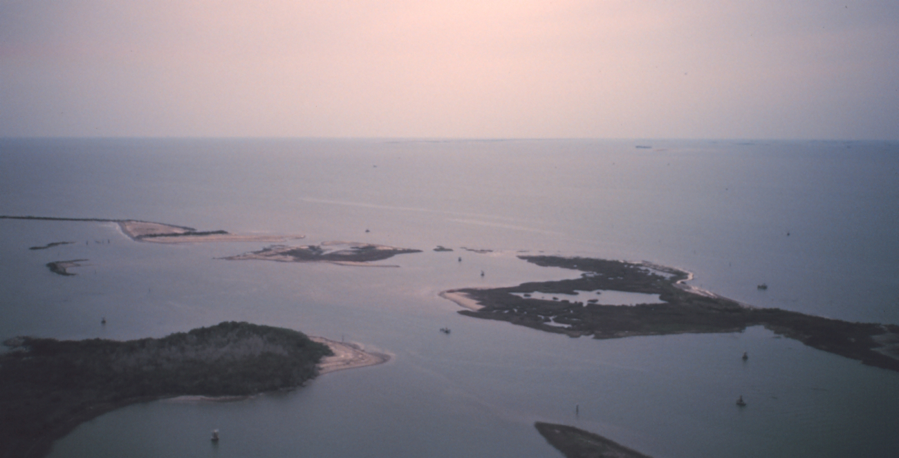 Islands north of East Timbalier Island (Image credit: Dr. Terry McTigue) Islands north of East Timbalier Island