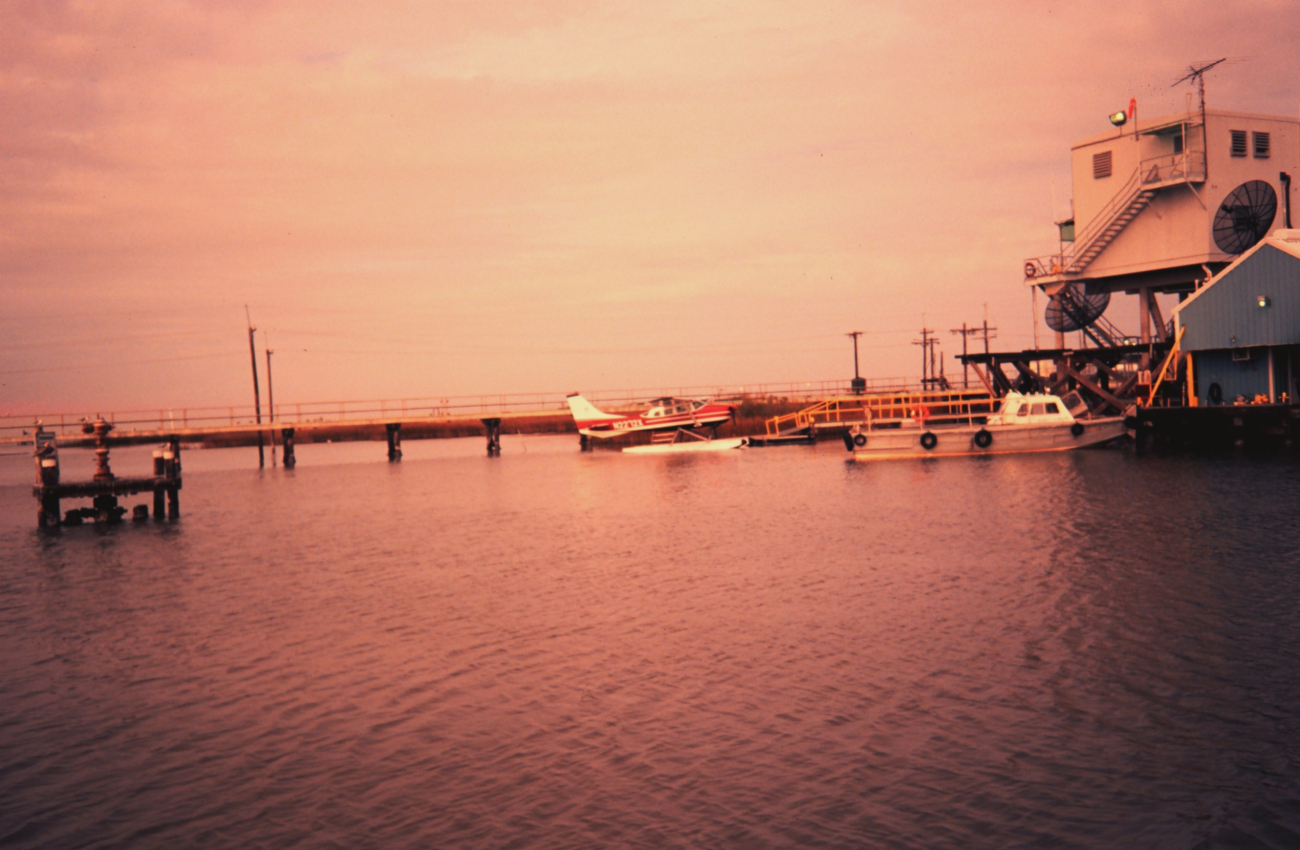 Greenhill Petroleum facility on East Timbalier Island