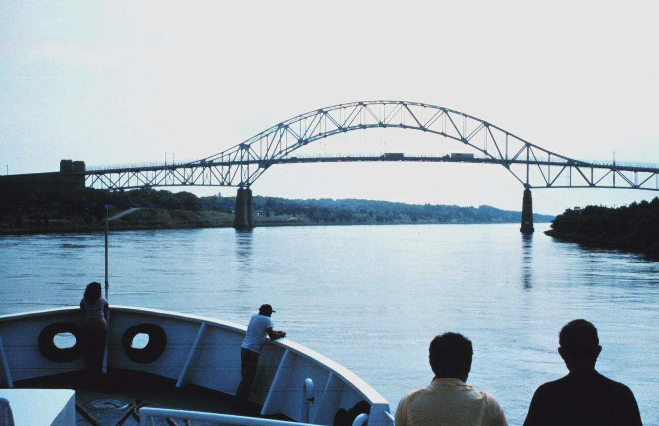 ALBATROSS IV transiting the Cape Cod Ship Canal approaching the Sagamore Bridge (Image credit: Commander John Bortniak) ALBATROSS IV transiting the Cape Cod Ship Canal approaching the Sagamore Bridge