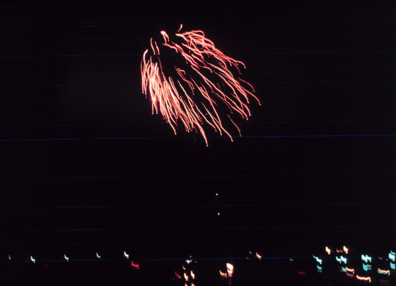 4th of July fireworks at Gloucester (Image credit: Commander John Bortniak) 4th of July fireworks at Gloucester