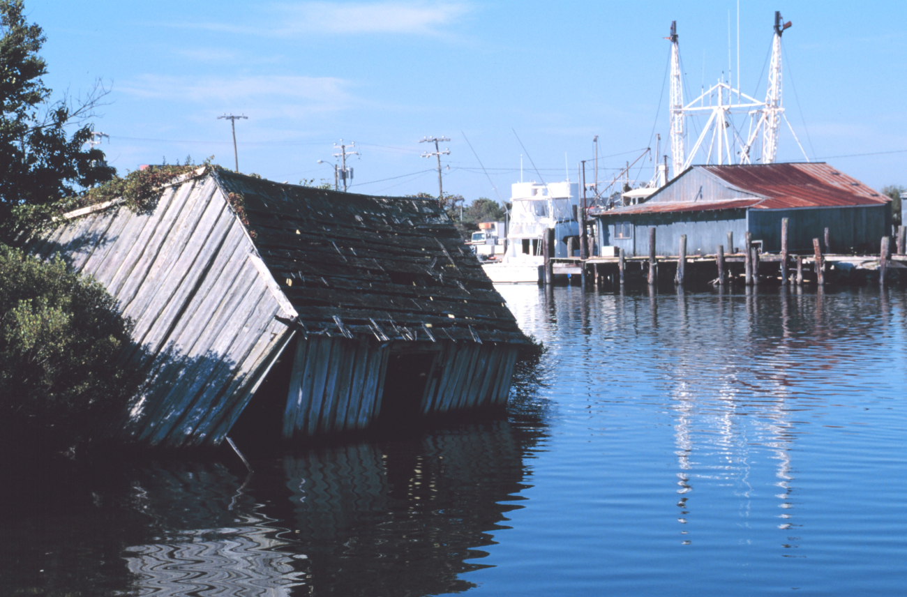 A dilapidated fishing shack (Image credit: Mr. Edward J. Pastula) A dilapidated fishing shack