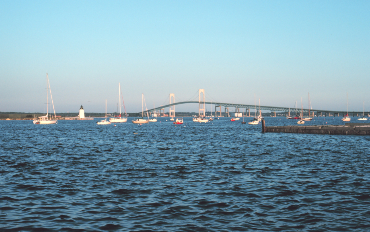 A view of the Newport Bridge (Image credit: Mr. Ben Mieremet) A view of the Newport Bridge