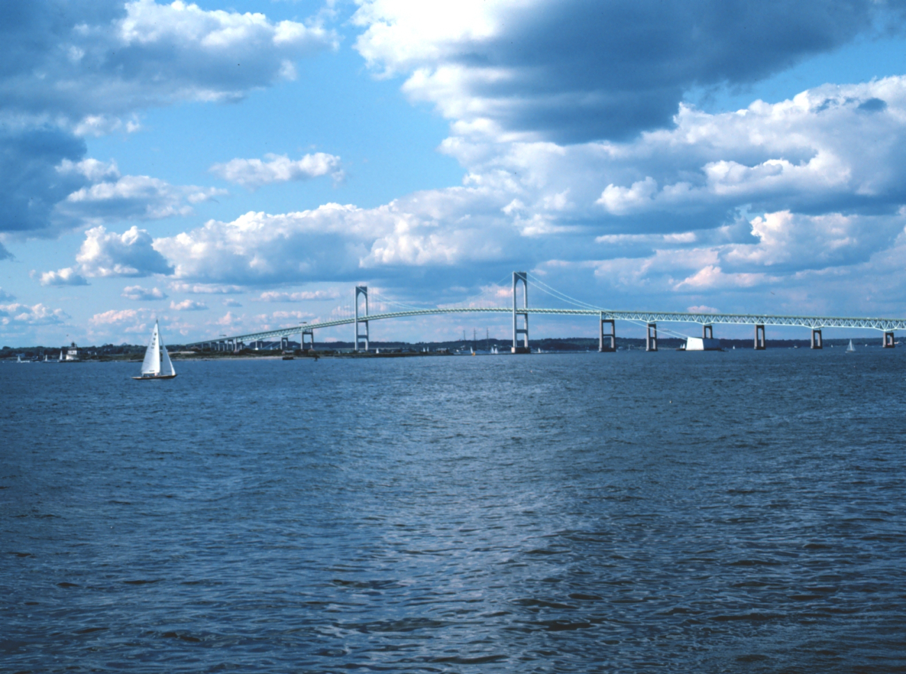 A view of the Newport Bridge (Image credit: Mr. Ben Mieremet) A view of the Newport Bridge