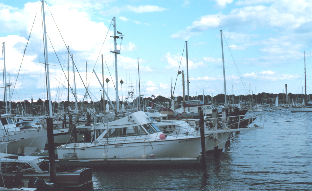 Recreational fishing boats at Newport (Image credit: Mr. Ben Mieremet) Recreational fishing boats at Newport