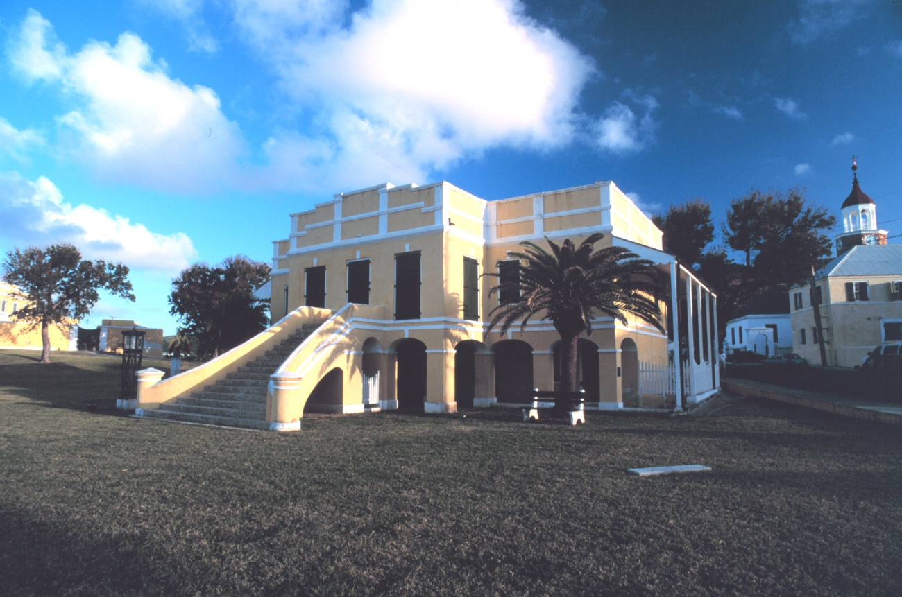 The old Danish Customs House in downtown Christiansted, nowmaintained by the National Park Service (Image credit: Mr. Sean Linehan) The old Danish Customs House in downtown Christiansted, nowmaintained by the National Park Service