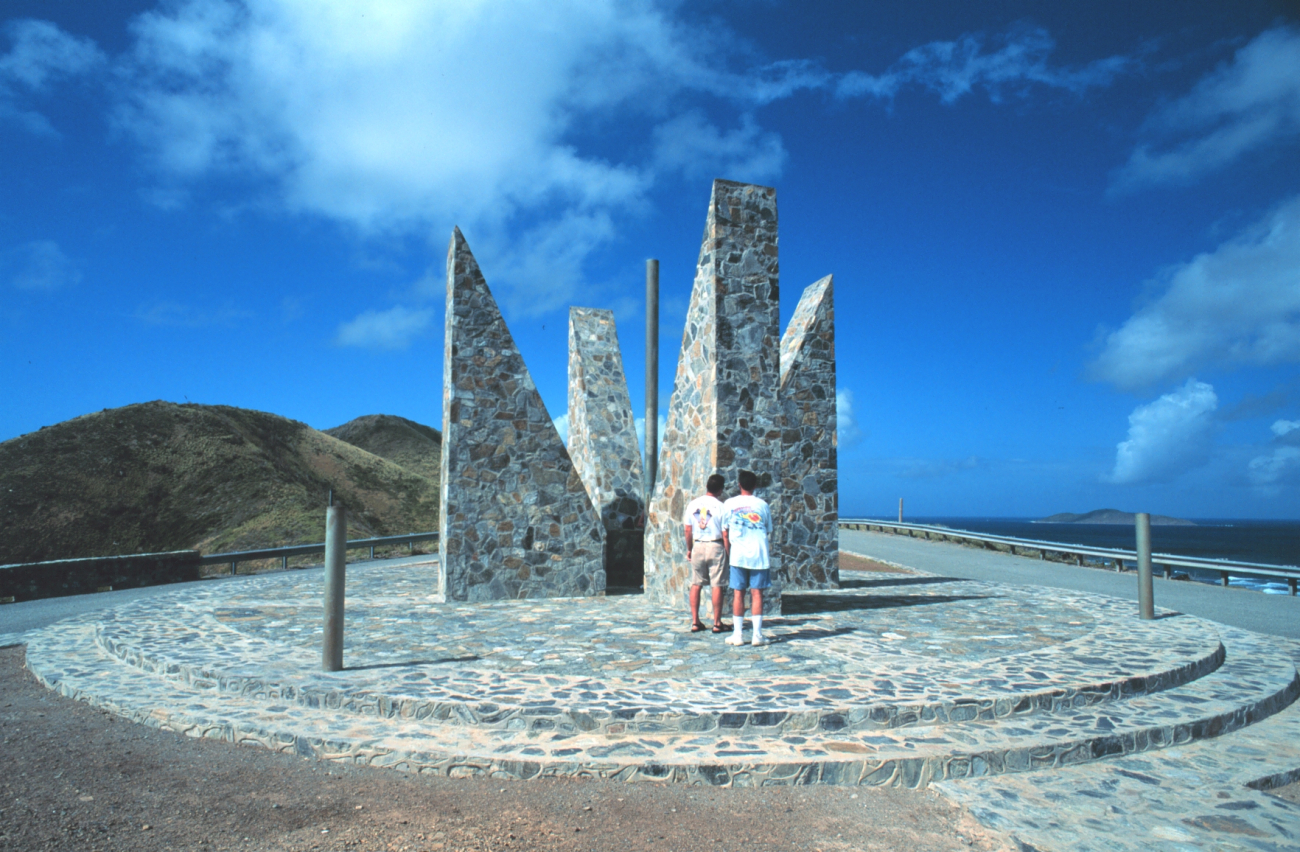 Point Udall Millennium Monument (Image credit: Mr. Sean Linehan) Point Udall Millennium Monument