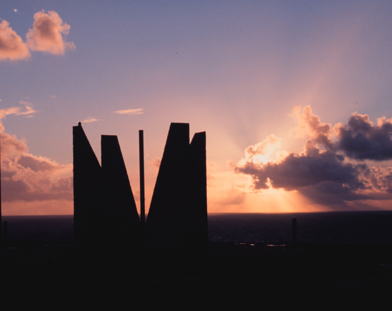Sunrise at the Point Udall Millennium Monument (Image credit: Mr. Sean Linehan) Sunrise at the Point Udall Millennium Monument