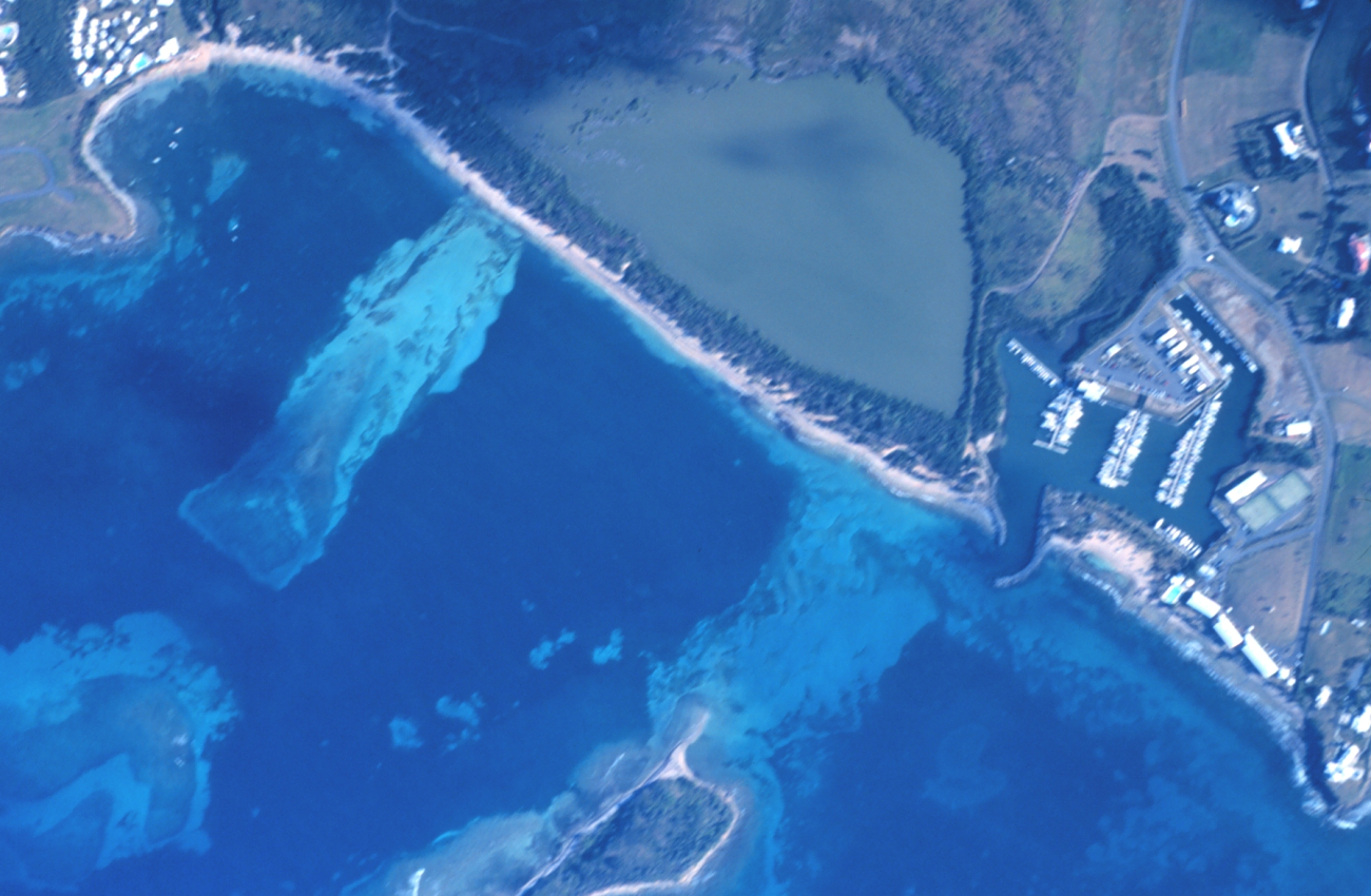 Green Cay and Chenay Bay (Image credit: Mr. Sean Linehan) Green Cay and Chenay Bay