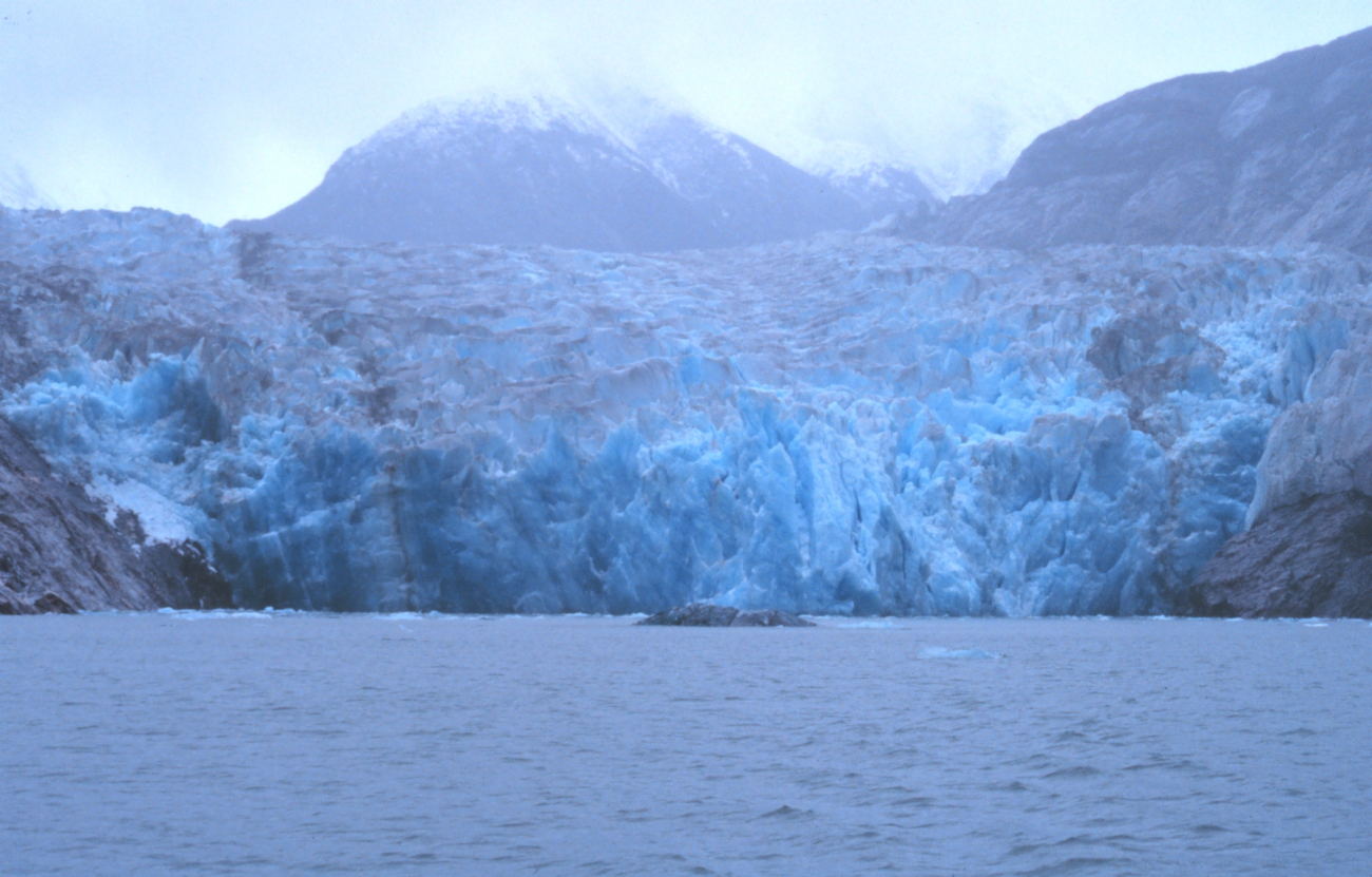 The Sawyer Glacier at the head of Tracy Arm Fjord (Image credit: Personnel of NOAA Ship RAINIER) The Sawyer Glacier at the head of Tracy Arm Fjord