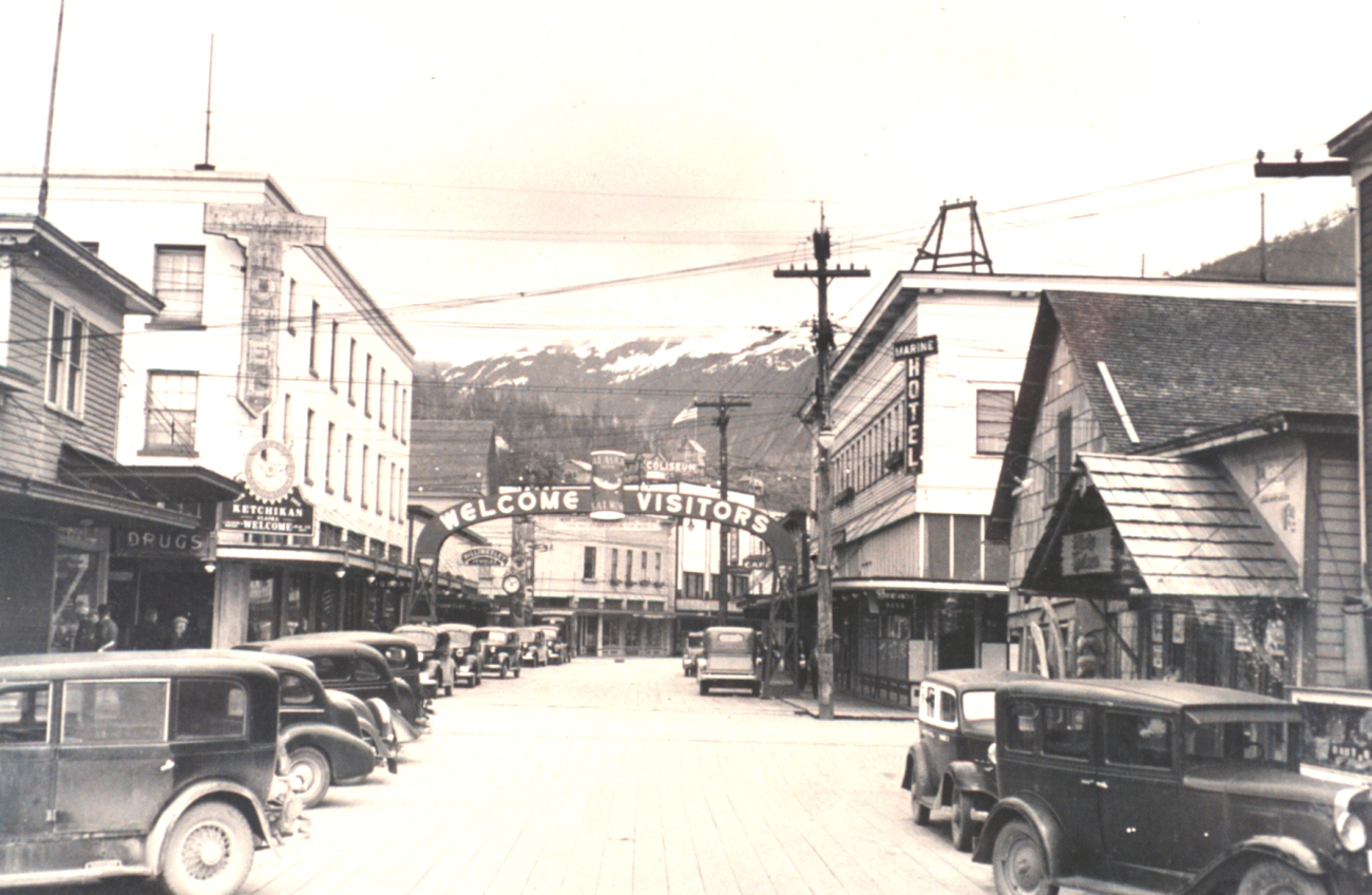 Mainstreet of Ketchikan (Image credit: National Marine Fisheries Service) Mainstreet of Ketchikan