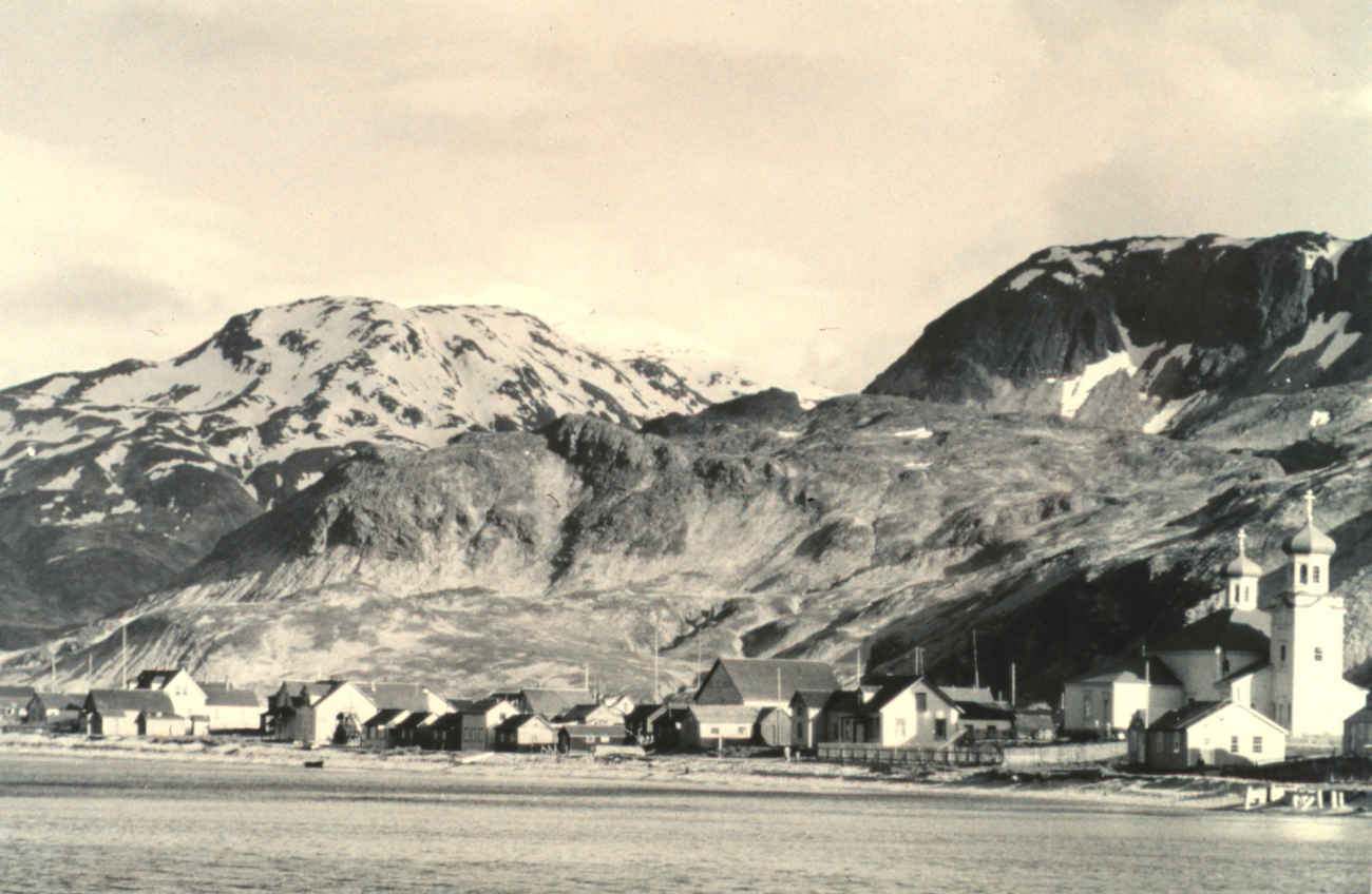 The villlage of Unalaska (Image credit: National Marine Fisheries Service) The villlage of Unalaska