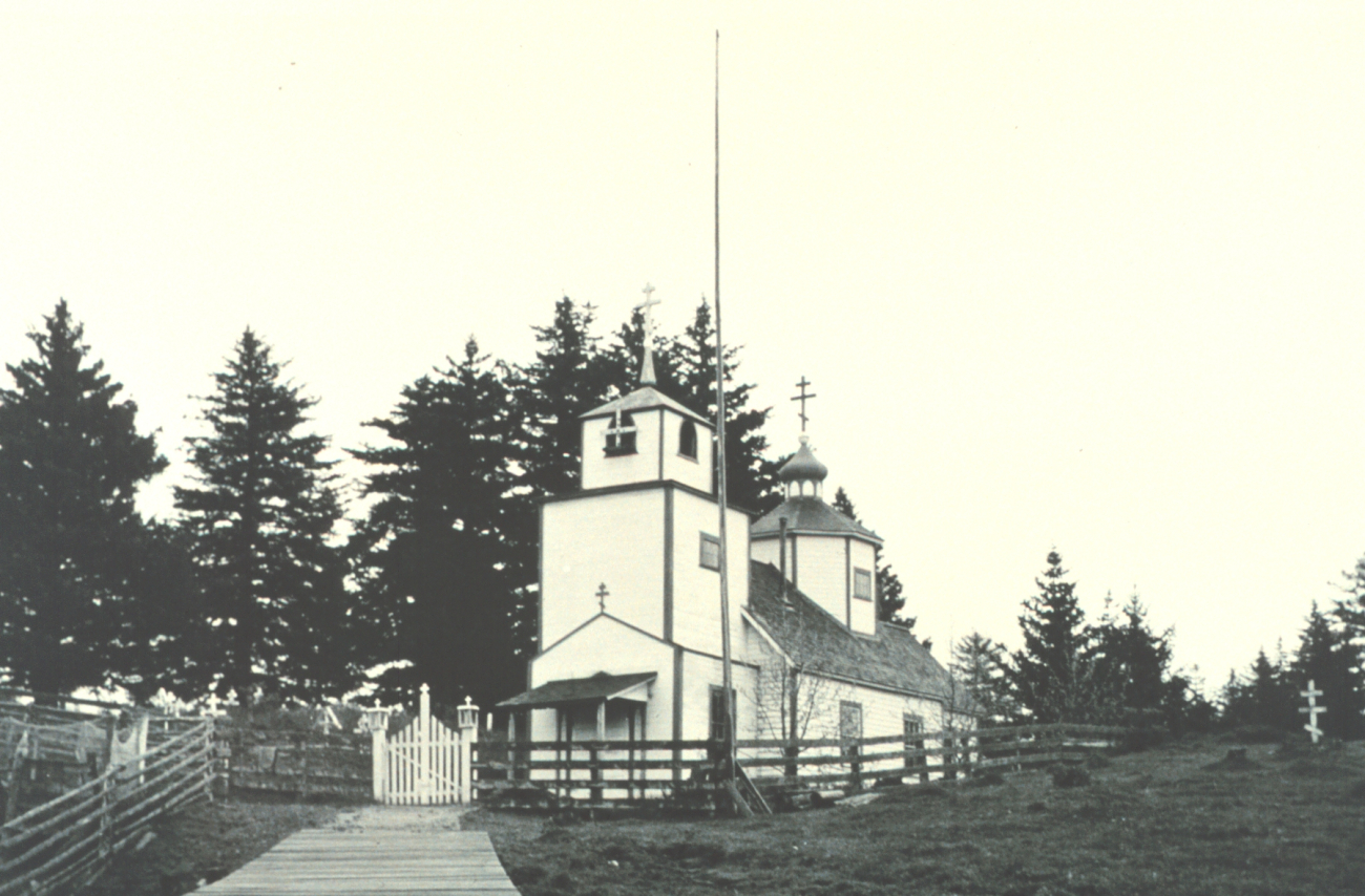 The Russian Orthodox Church at Uzinki (Image credit: National Marine Fisheries Service) The Russian Orthodox Church at Uzinki