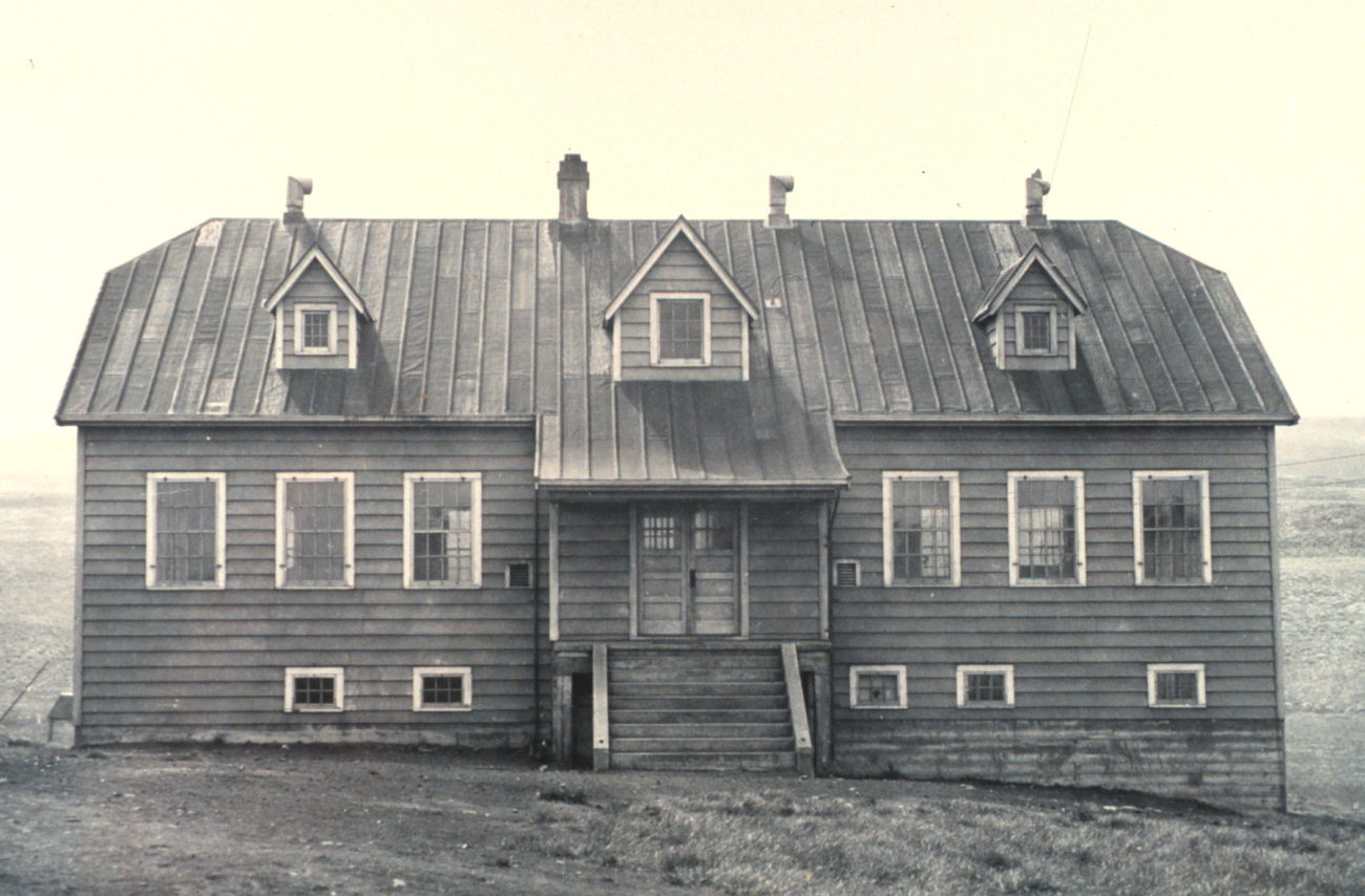 The school building on St (Image credit: National Marine Fisheries Service) The school building on St