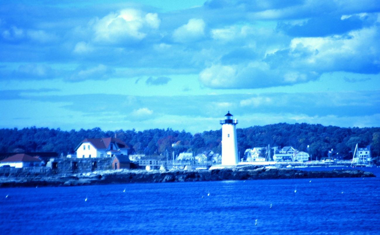 A view of the lighthouse guarding the harbor entrance (Image credit: Mr. Sean Linehan) A view of the lighthouse guarding the harbor entrance