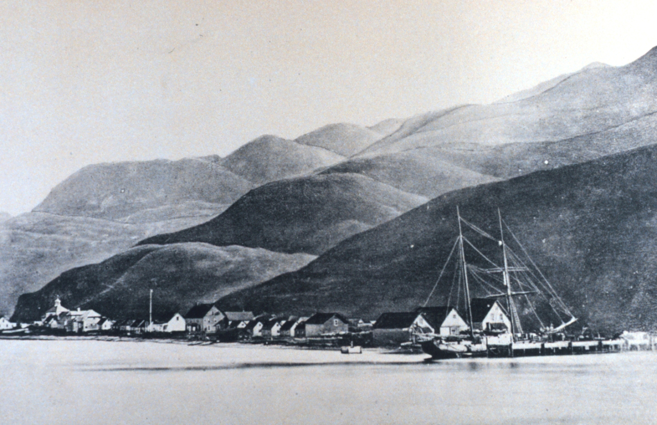 A view of Unalaska (Image credit: Archival photograph by Mr. Steve Nicklas) A view of Unalaska