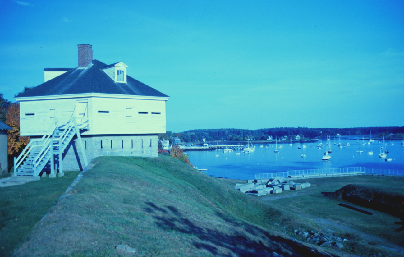 Blockhouse at Fort McClary built in 1844 (Image credit: Mr. Sean Linehan) Blockhouse at Fort McClary built in 1844