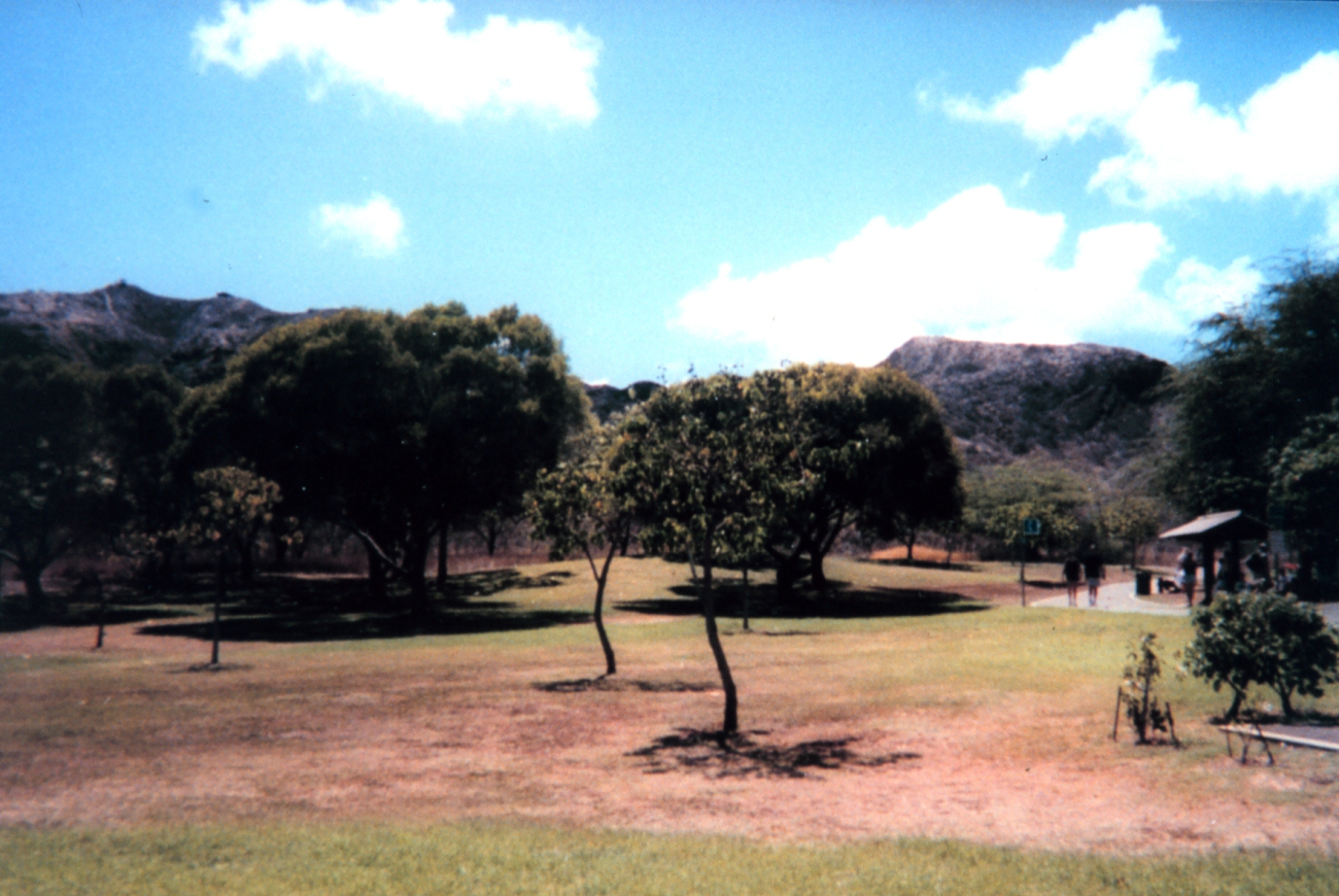 In the crater at Diamond Head State Park (Image credit: Michael Theberge) In the crater at Diamond Head State Park