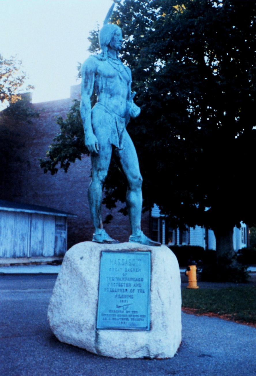 Massasoit, protector and preserver of the Pilgrims (Image credit: Captain Albert E. Theberge) Massasoit, protector and preserver of the Pilgrims