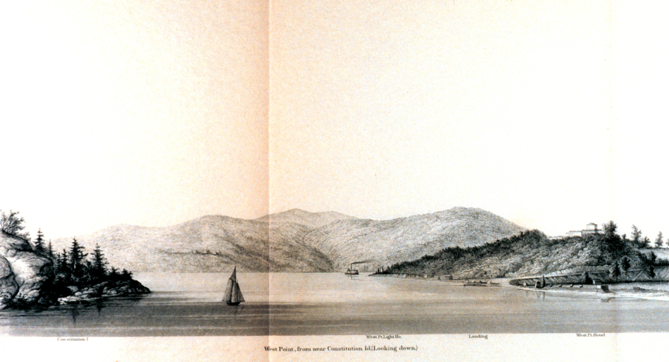 West Point from near Constitution Island looking down (Image credit: Archival Photograph by Sean Linehan) West Point from near Constitution Island looking down