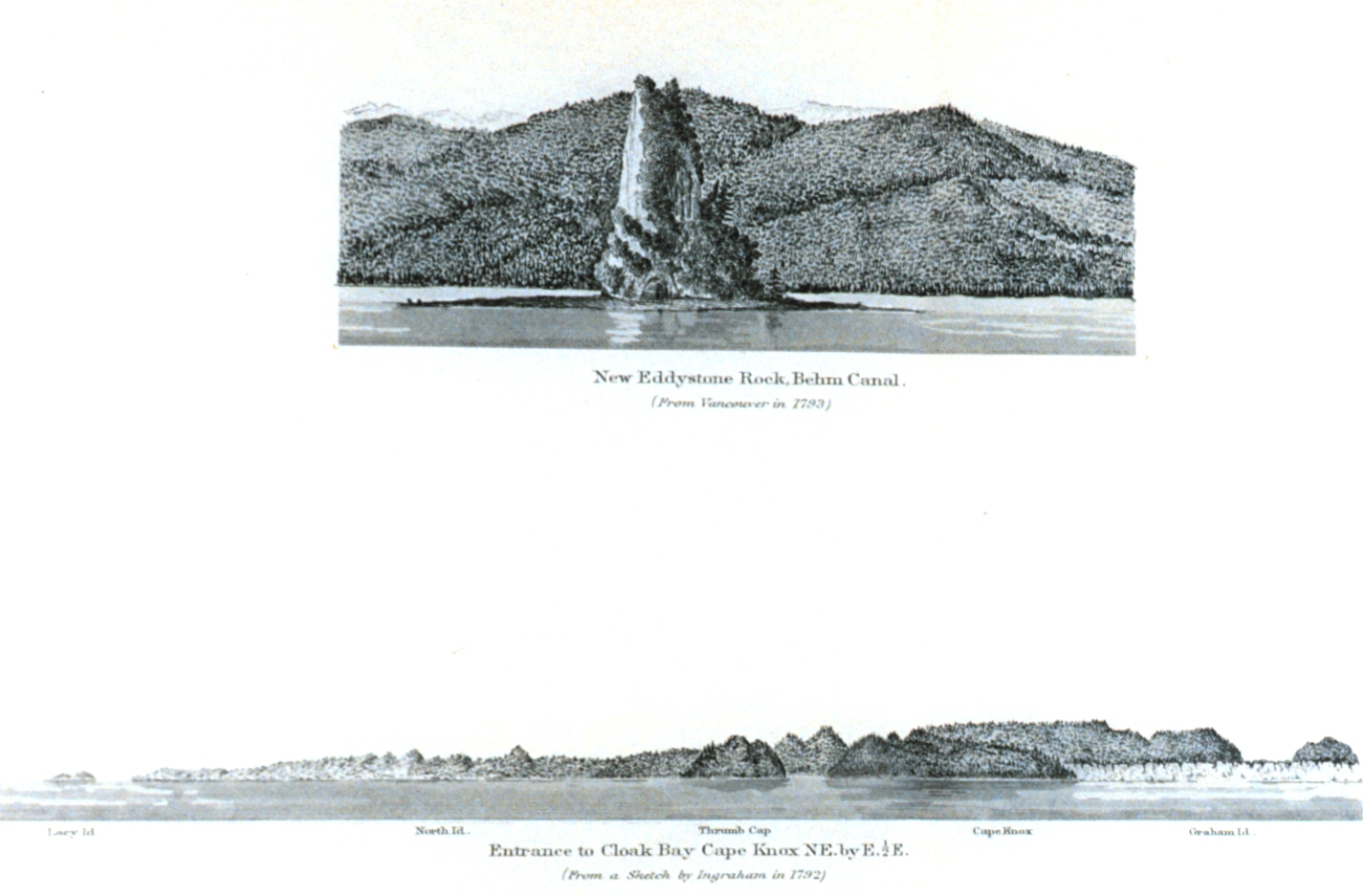 New Eddystone Rock, Behm Canal (Image credit: Archival Photograph by Sean Linehan) New Eddystone Rock, Behm Canal