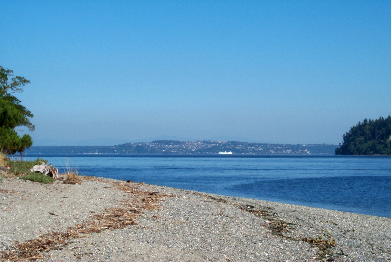 A view of Tacoma and Point Defiance from the spit at Gig Harbor (Image credit: Carol Baldwin) A view of Tacoma and Point Defiance from the spit at Gig Harbor