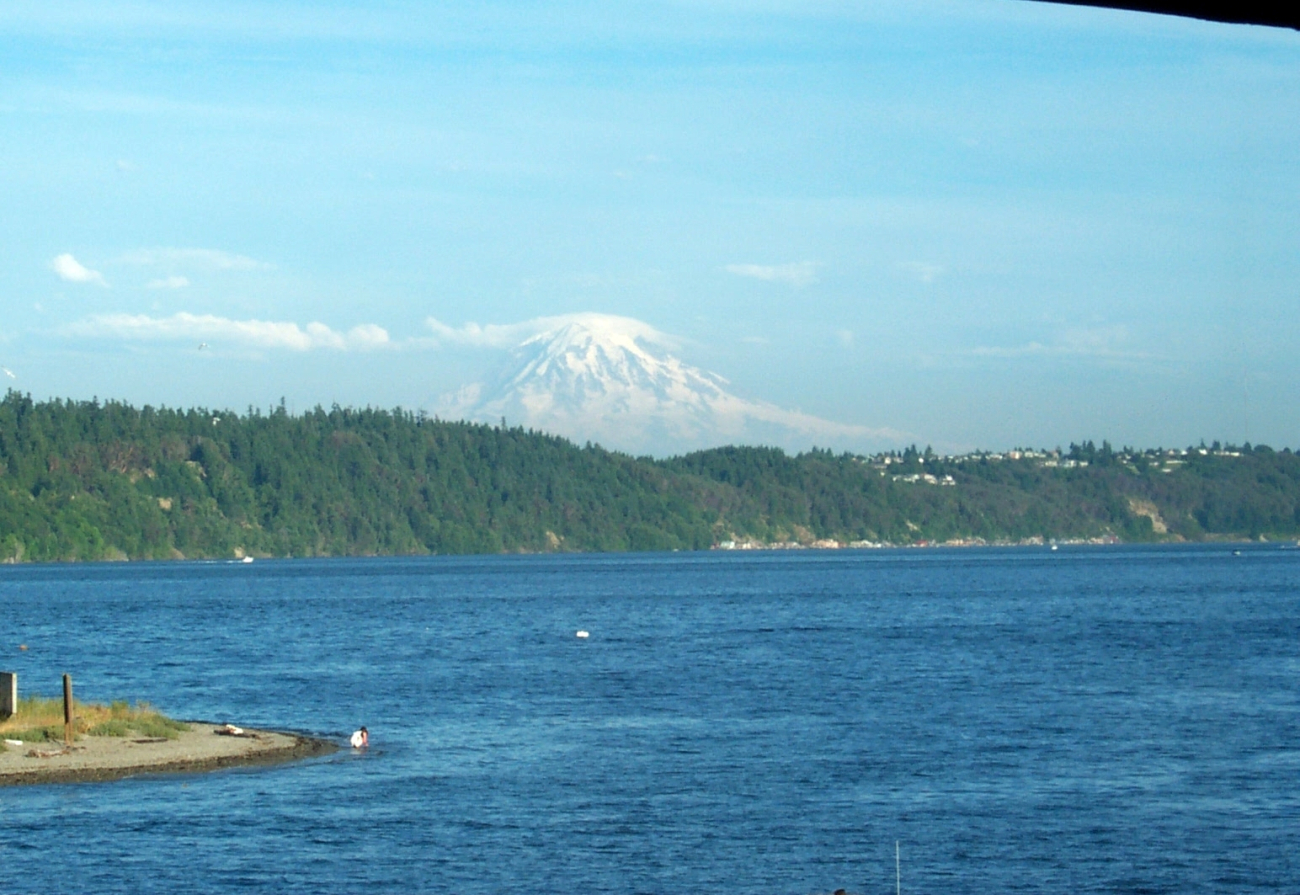 View of Mount Rainier from Gig Harbor (Image credit: Carol Baldwin) View of Mount Rainier from Gig Harbor