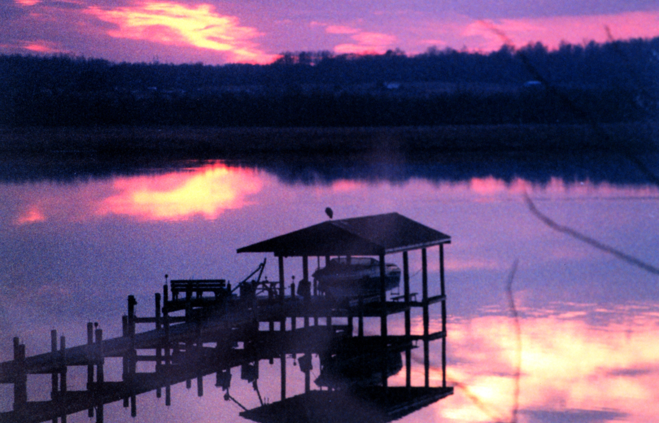 A winter Patuxent River sunset (Image credit: Mary Hollinger) A winter Patuxent River sunset