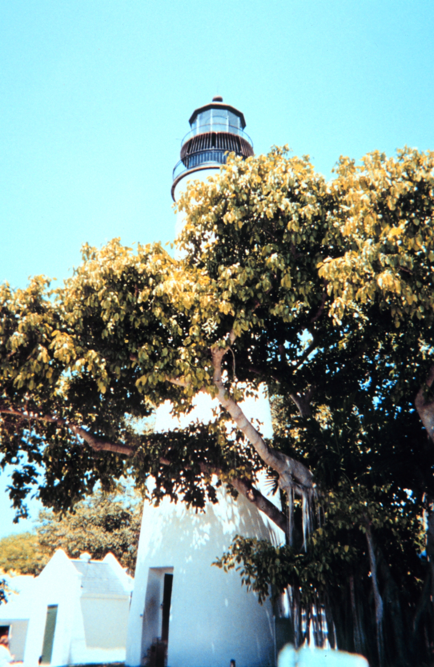 The lighthouse at Key West (Image credit: Captain Albert E. Theberge) The lighthouse at Key West