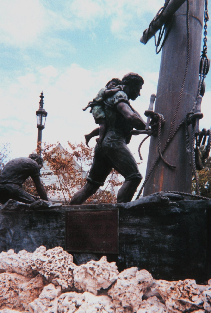 The Wrecker Memorial at Key West (Image credit: Captain Albert E. Theberge) The Wrecker Memorial at Key West