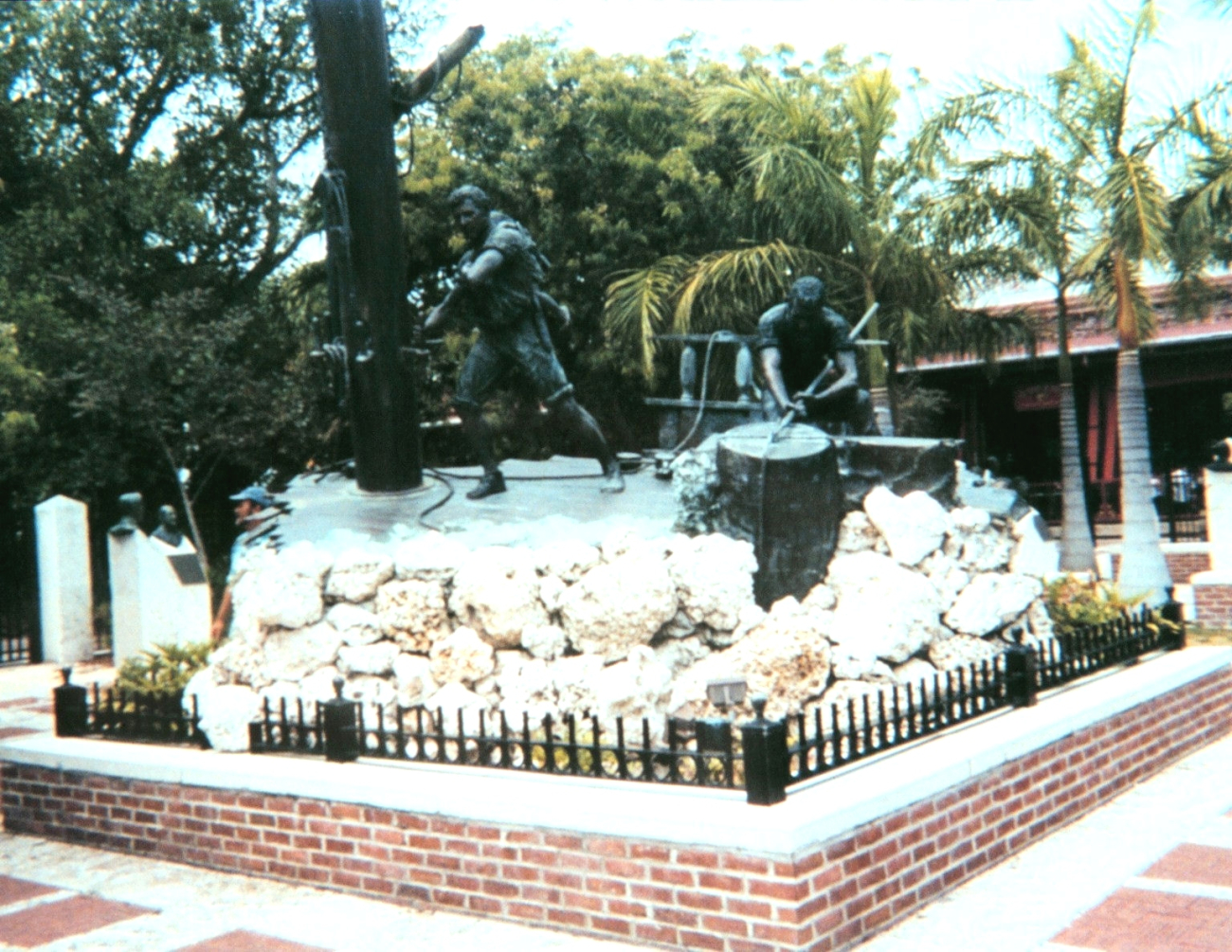 The Wrecker Memorial at Key West (Image credit: Captain Albert E. Theberge) The Wrecker Memorial at Key West