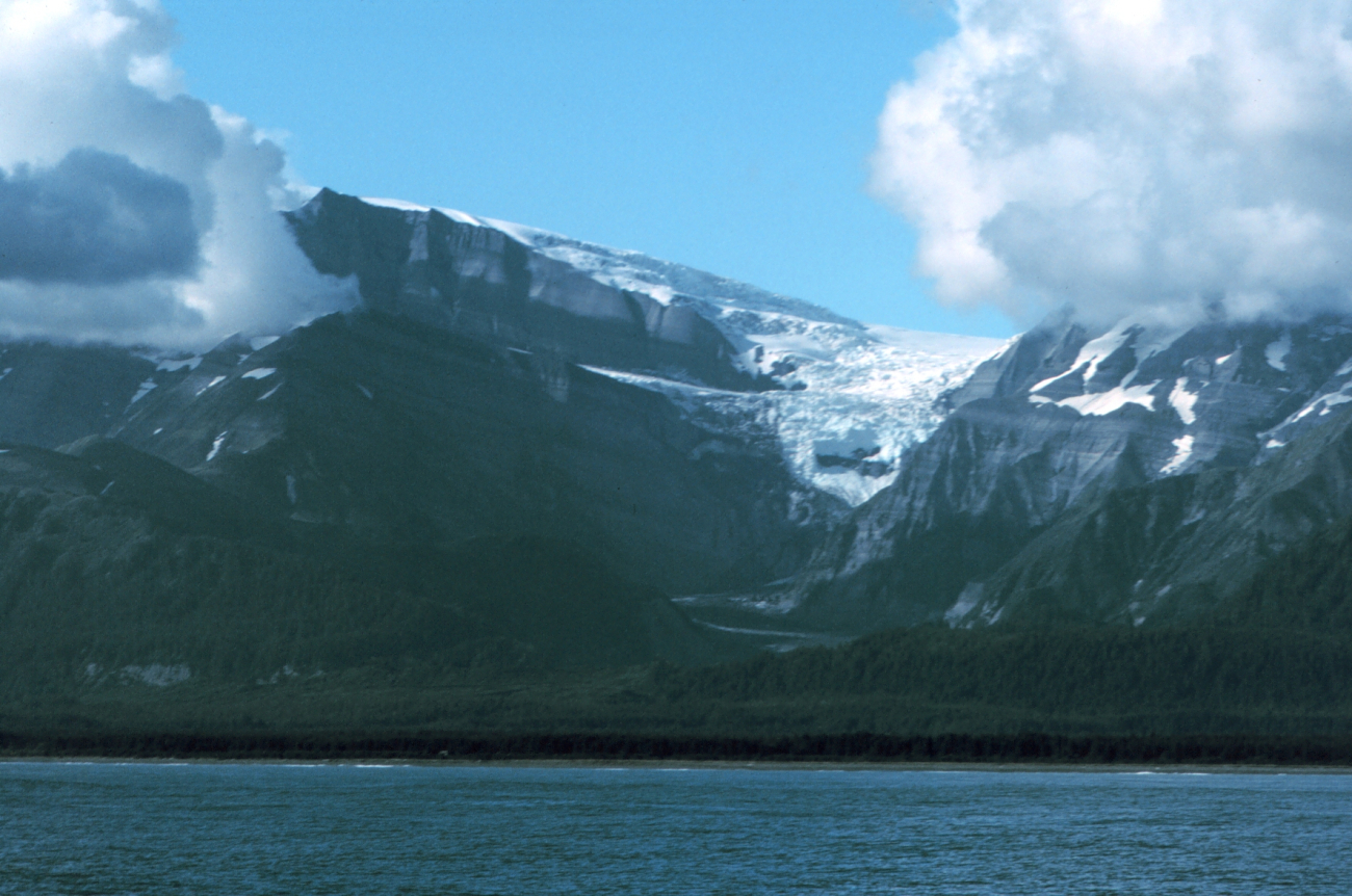 A hanging glacial valley in Tann Fjord (Image credit: Mr. David Sinson) A hanging glacial valley in Tann Fjord